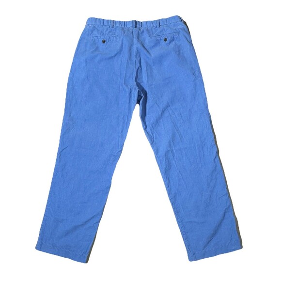 Polo GOLF Ralph Lauren Classic Corduroy Pants Men's 38 X 32 Pants Blue - Picture 10 of 13